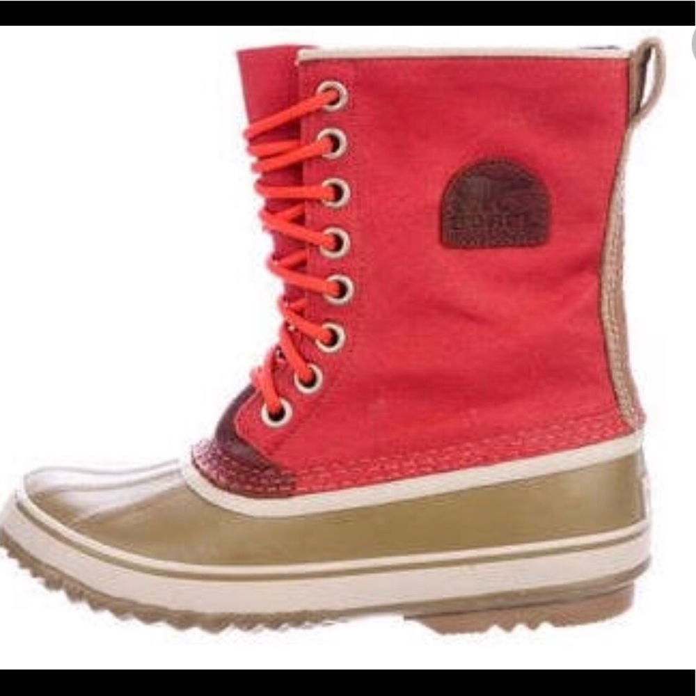 🎉LAST CHANCE🎉Size 6 red Sorel boots